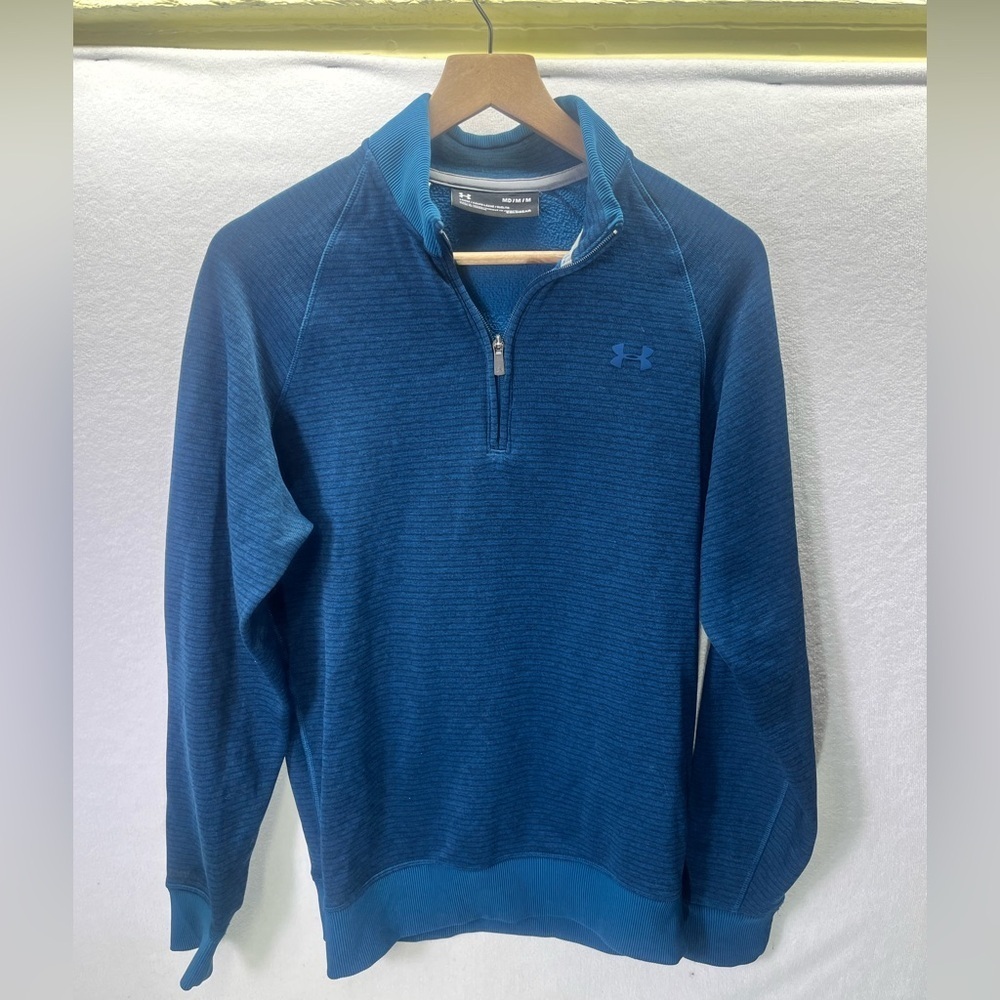 Under Armour Cold Gear Storm Jacket Mens M Warm Casual Teal Performance‎ 1864